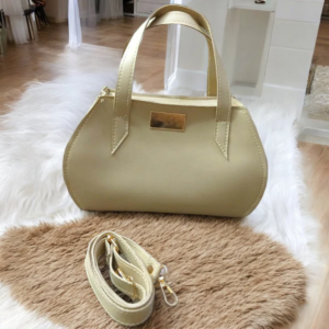 Women's Small & Smart Golden Bag